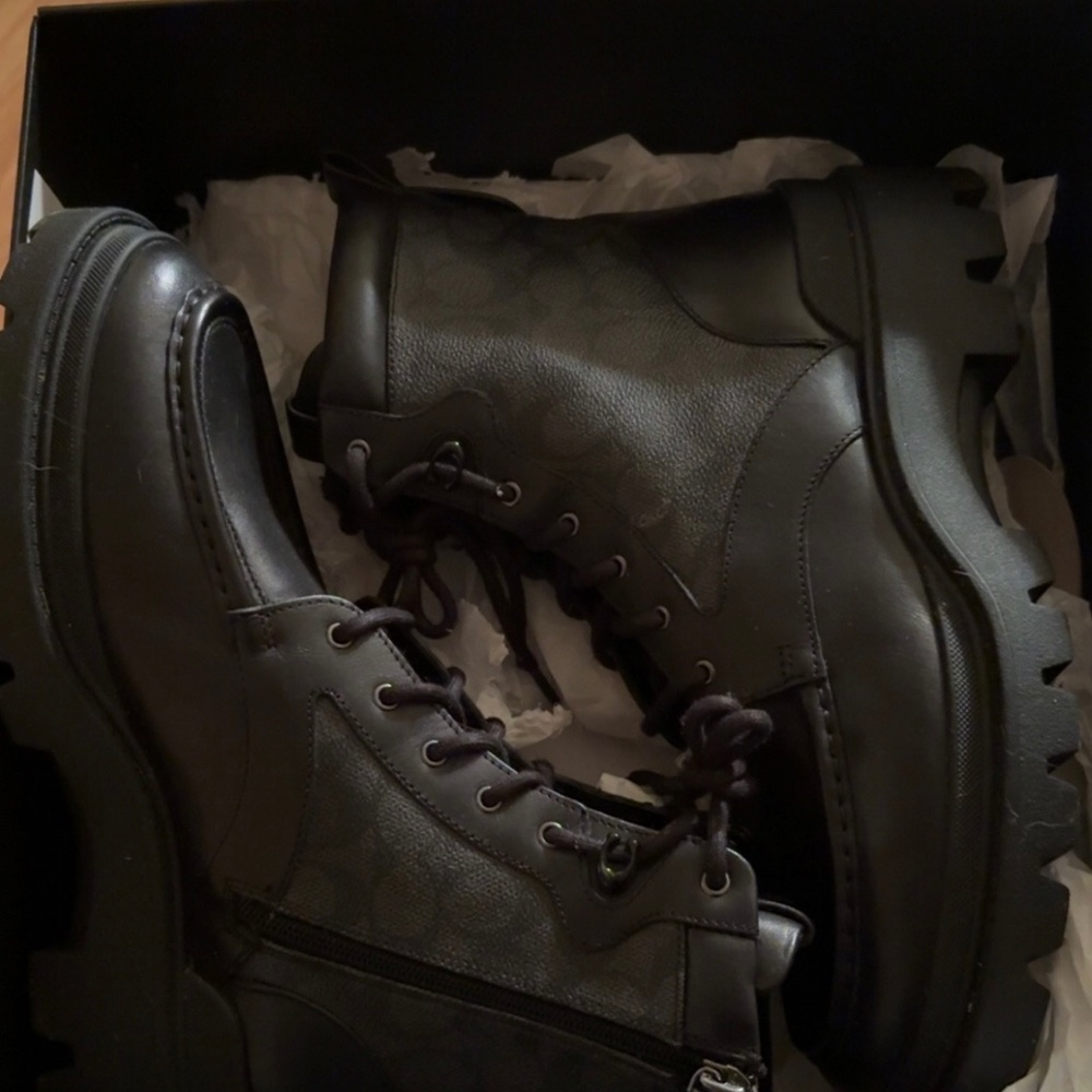 Coach Connor Boots Men Size 10